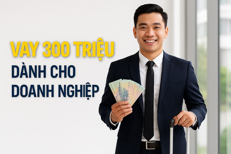 Vay gấp 300 triệu cho doanh nghiệp
