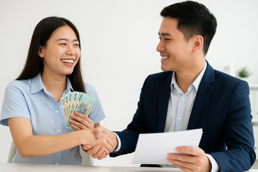 Vay nhanh 40 triệu thủ tục đơn giản