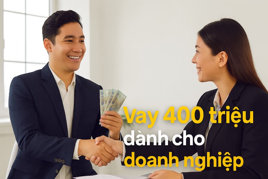 Vay 400 triệu dành cho doanh nghiệp
