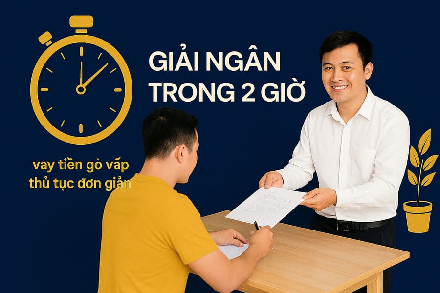 Vay tiền gò vấp thủ tục đơn giản