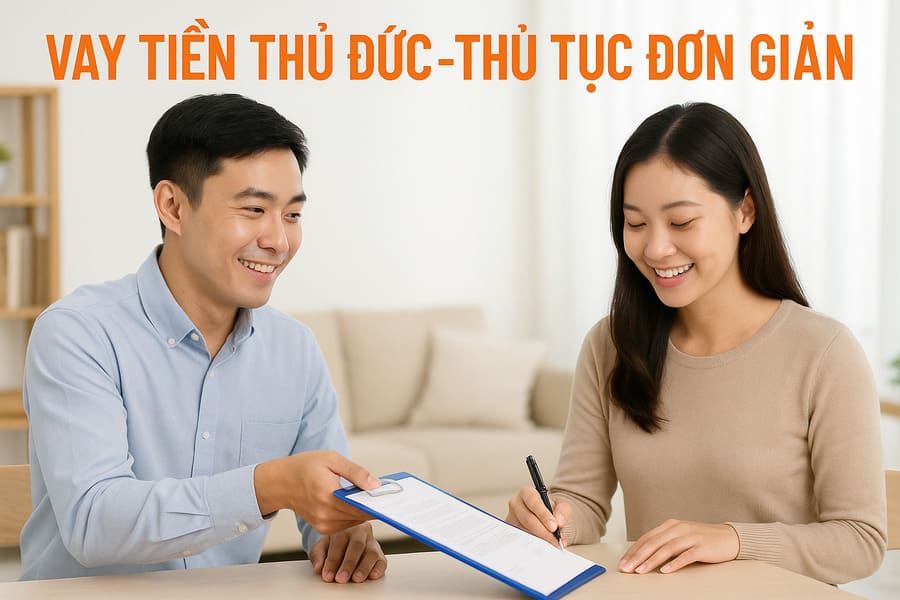 Vay tiền Thủ Đức thủ tục đơn giản