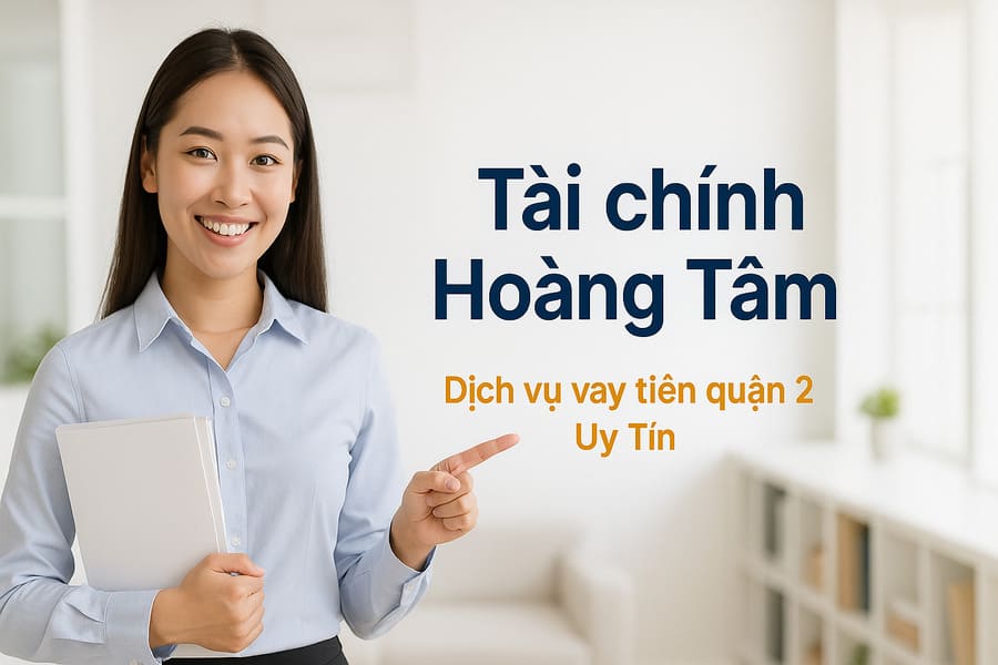 Dịch vụ vay tiền Quận 2 Uy Tín