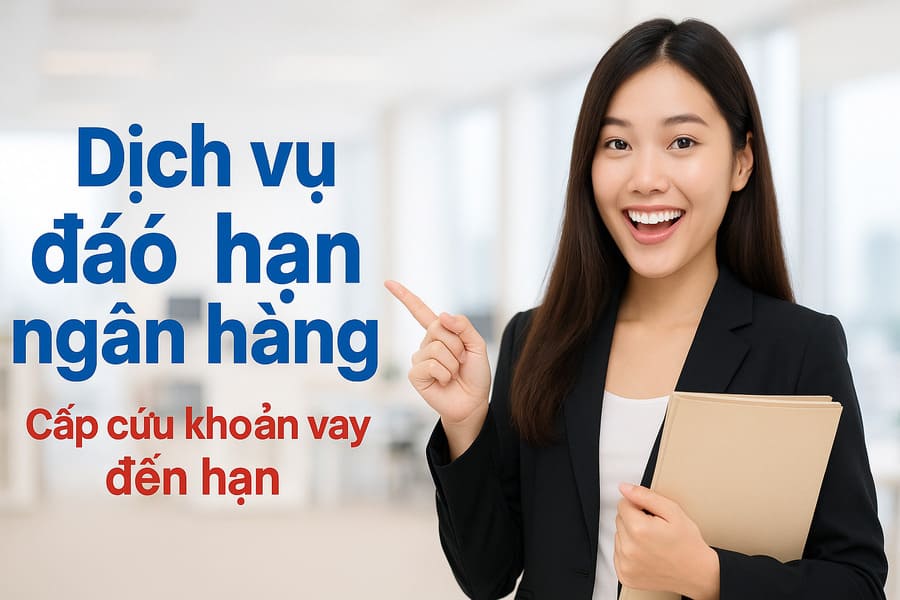 Dịch vụ đáo hạn ngân hàng thủ tục đơn giản