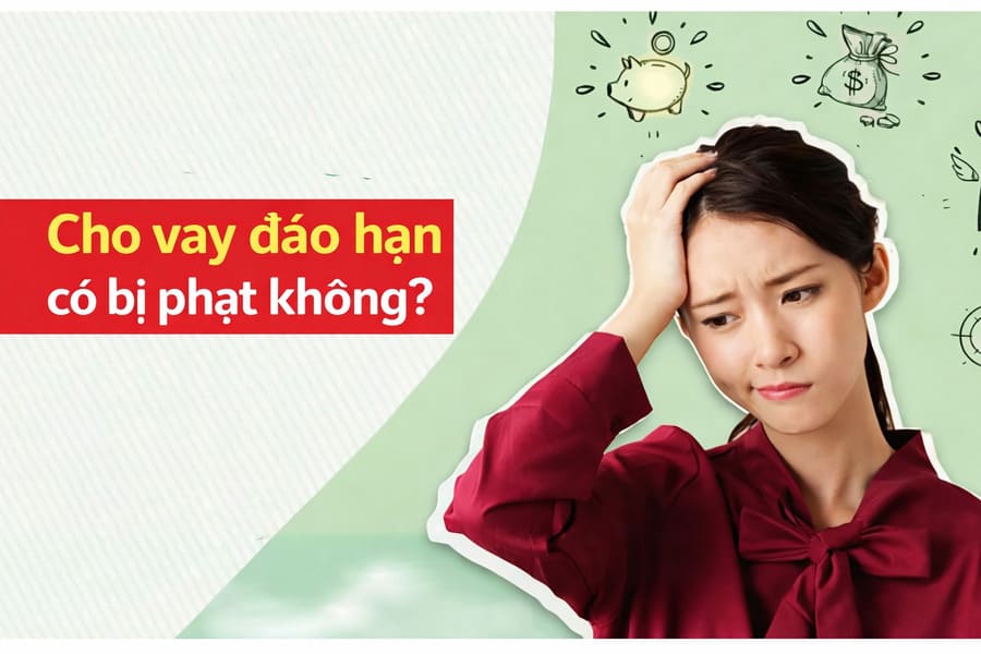 Cho vay đáo hạn ngân hàng có bị phạt không?