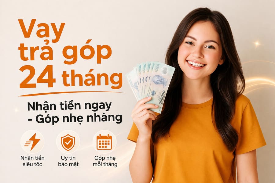 Vay trả góp 24 tháng